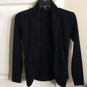NWOT black outerwear/blazer